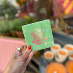 Tegeltje - You're really cute, mint met roze