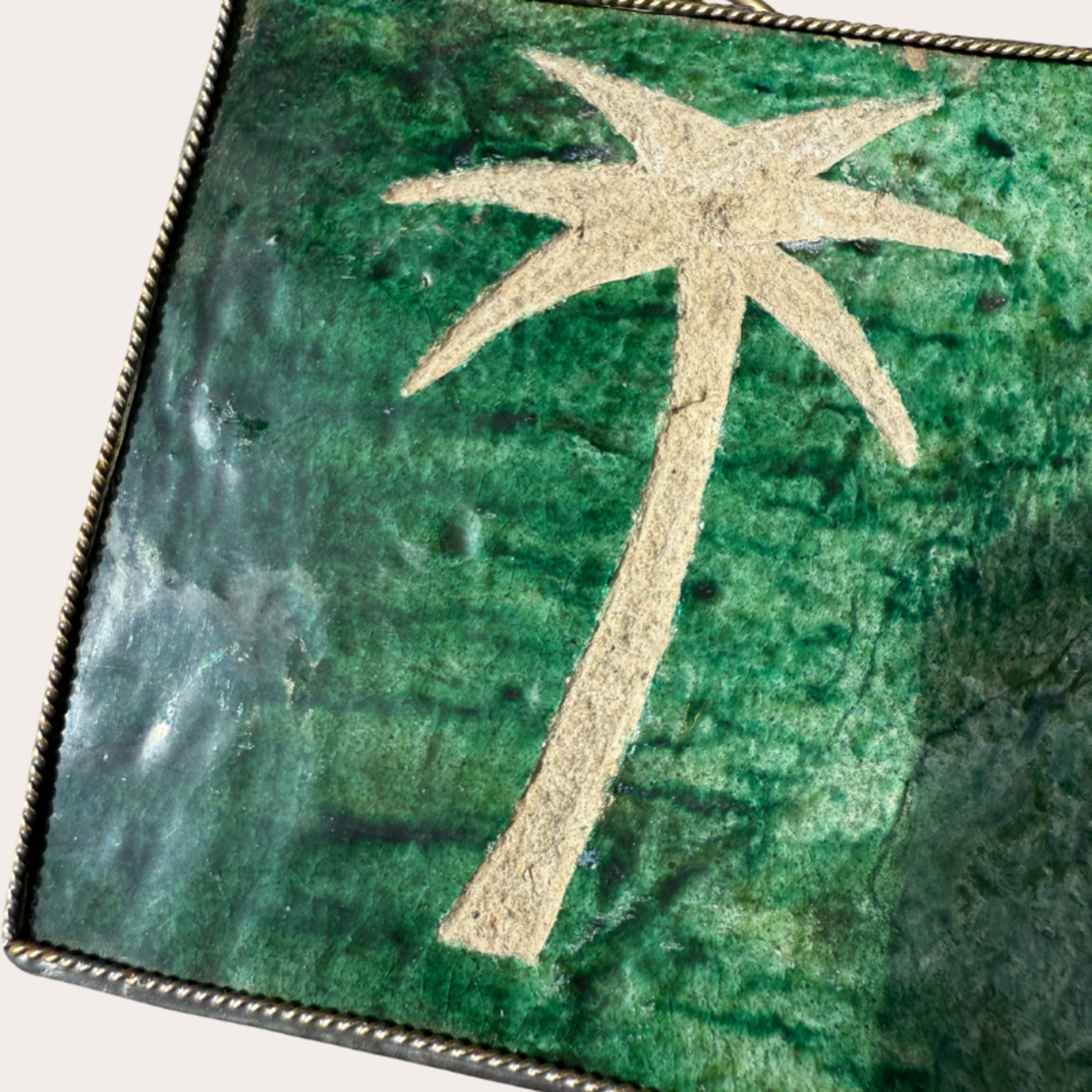 Zelliges tegel - Palm - Groen S