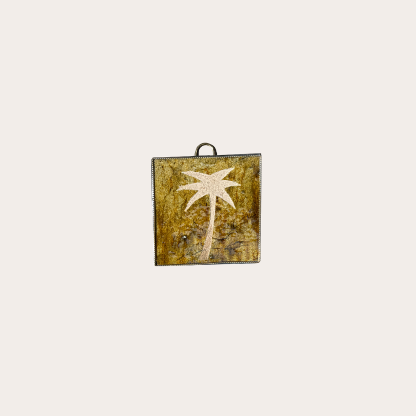 Zelliges tegel - Palm - Okergeel S