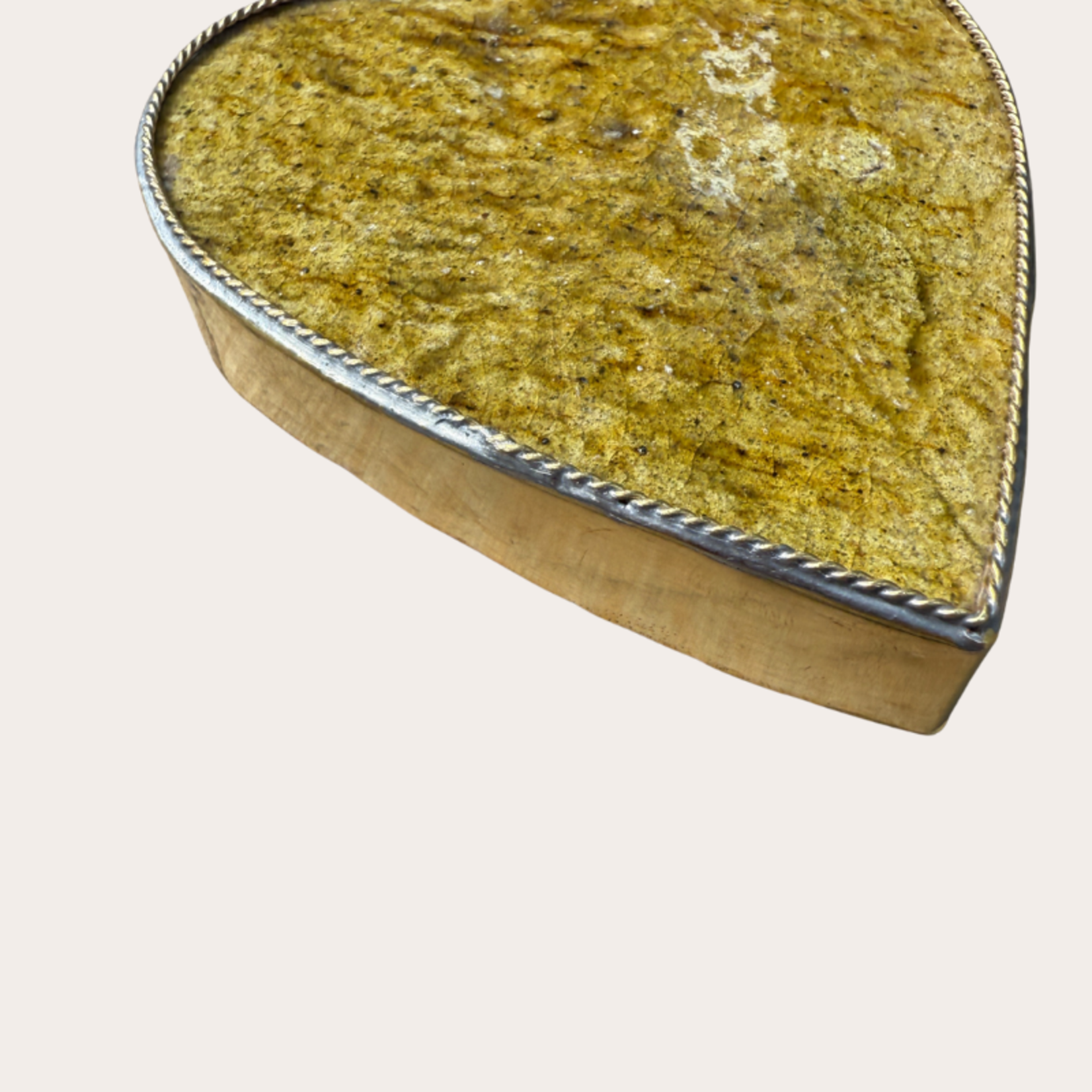 Zelliges tegel - Hartje - Okergeel S