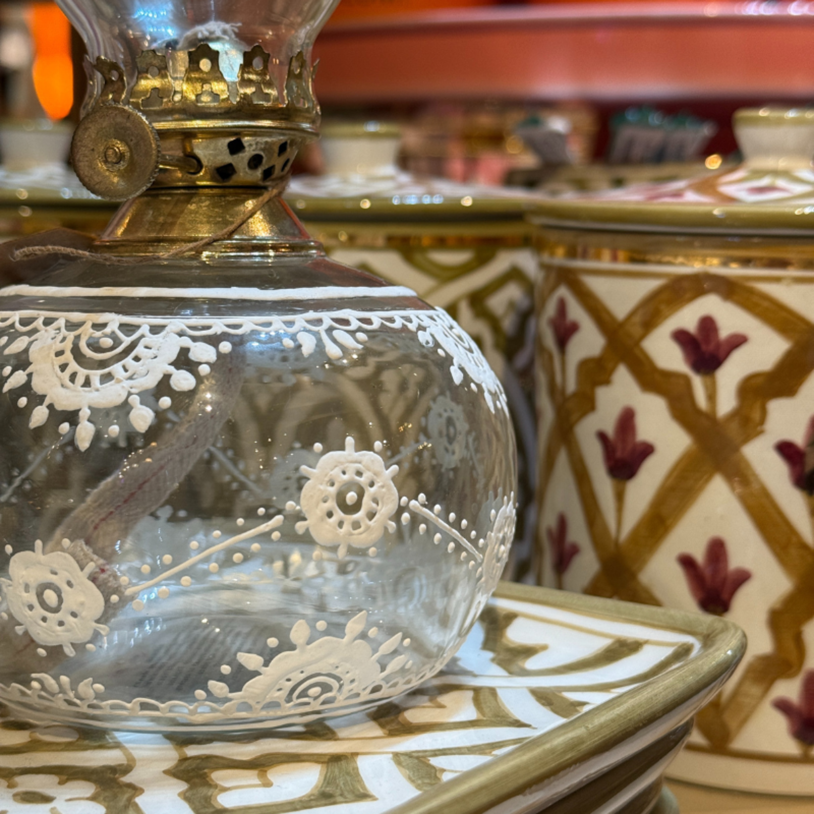 Olielamp - Marja Oval - White