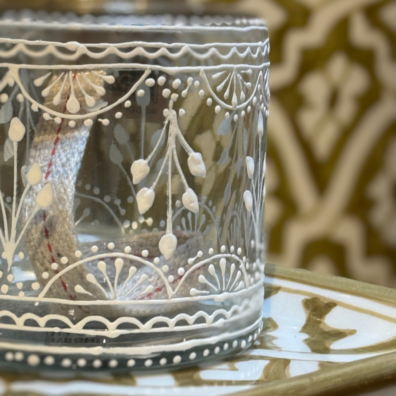 Olielamp - Marja Straight - White