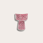 Chabi Chic Chabi Chic - schaal op voet groot - bordeaux