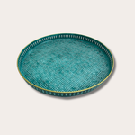 Dienblad Riviera - Emerald - L - flower