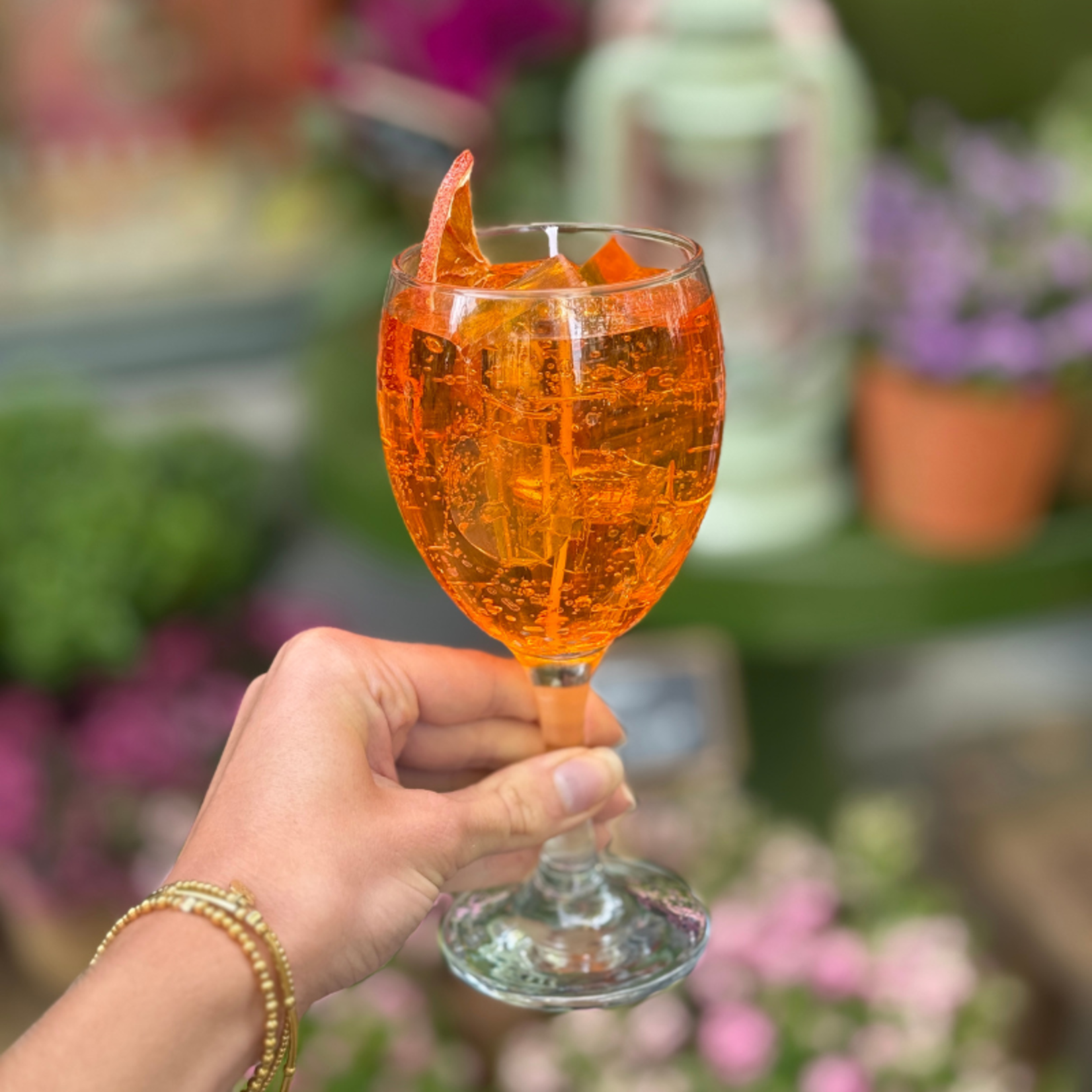 Kaars - Aperol spritz