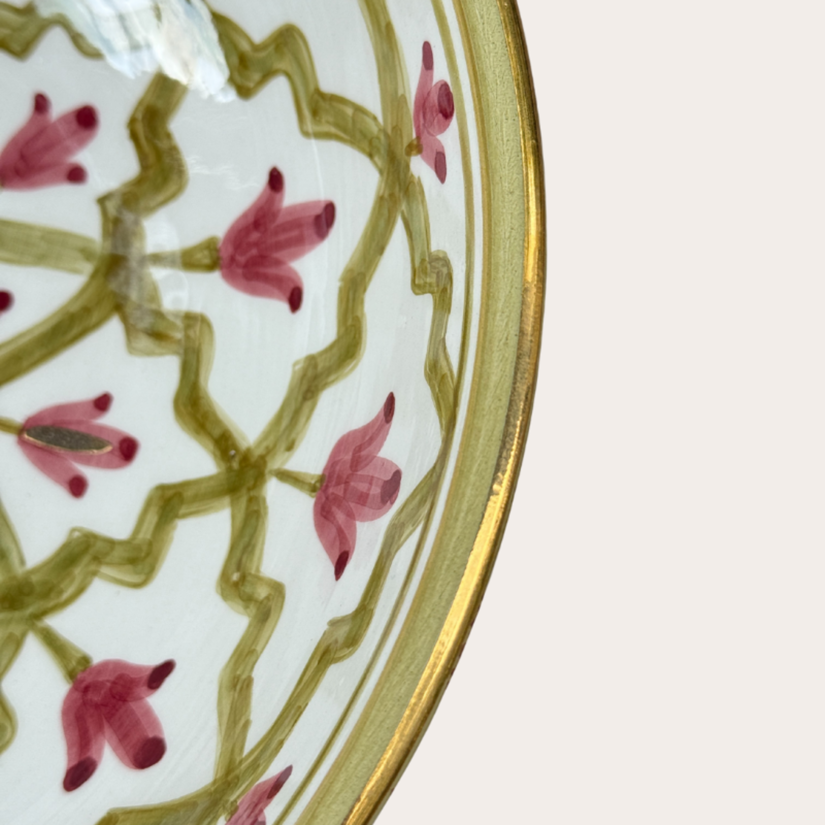 Chabi Chic Chabi Chic - salade schaal - kaki bordeaux