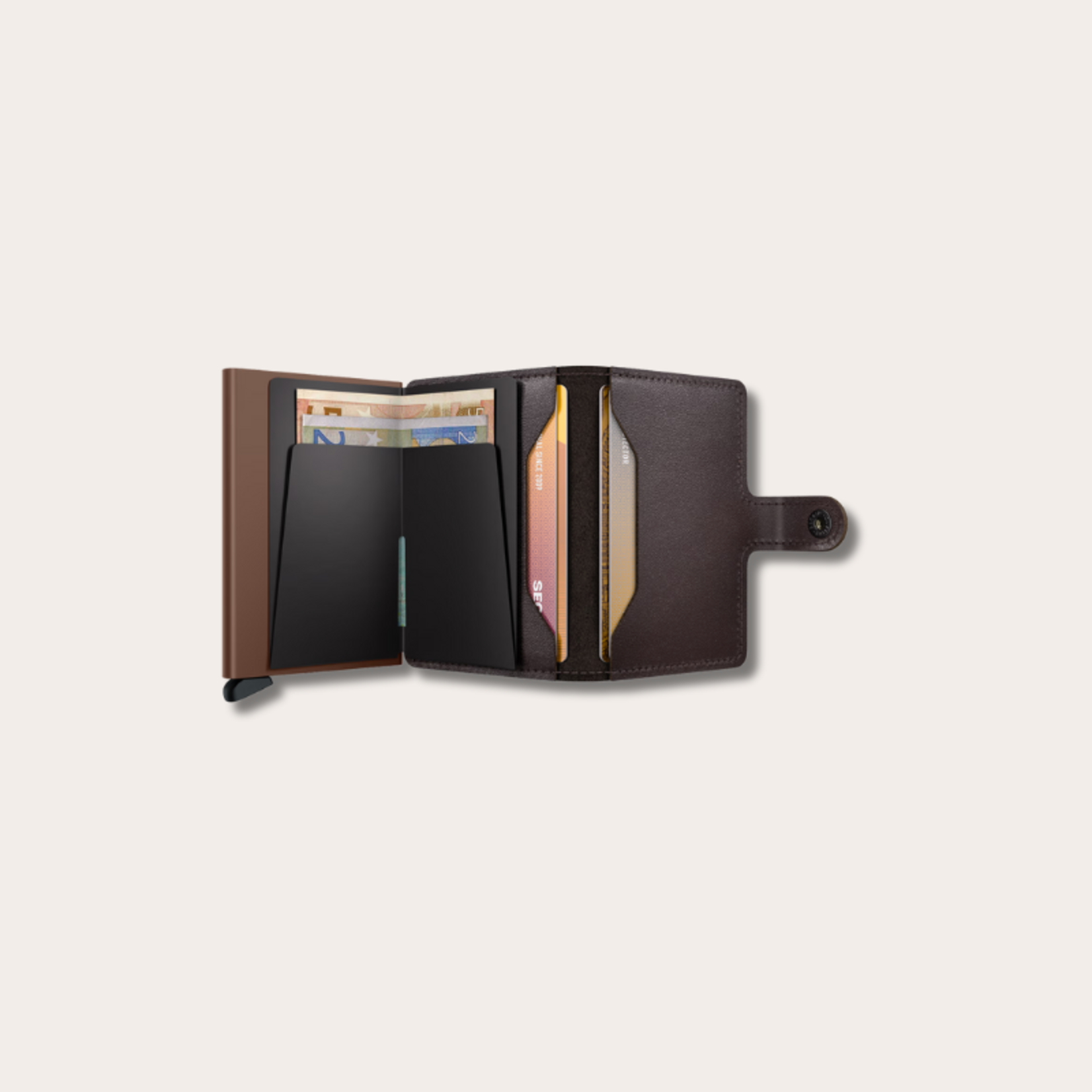 Secrid Secrid miniwallet - Original Chocolate