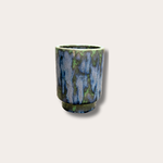 Pot op voet - Ellie - Mosgroen