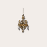 Kerstornament - Kroonluchter - Champagne