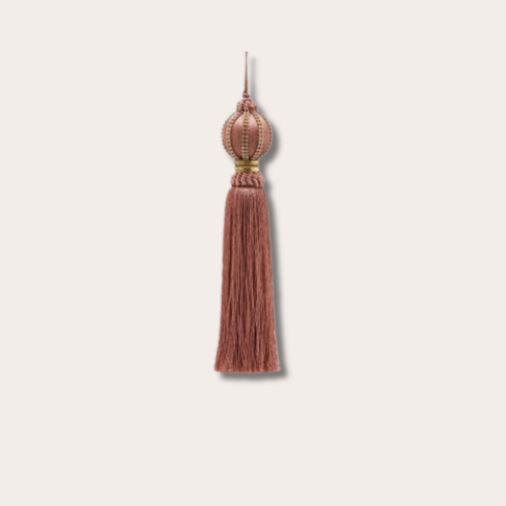 Kerstornament - Kwast - Roze