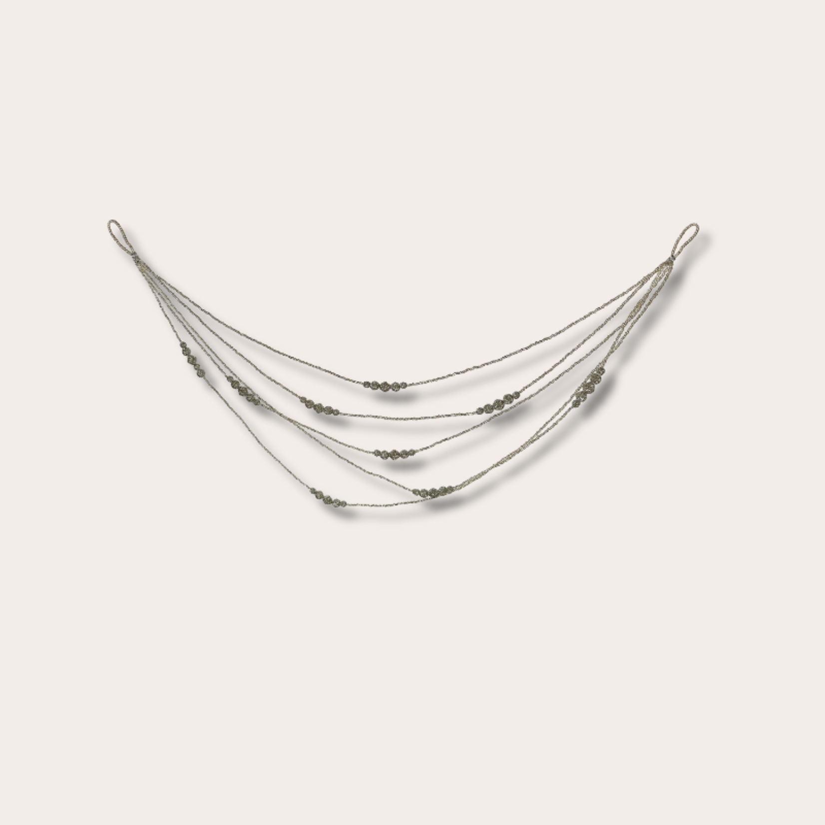 Guirlande - Beads - Zilver