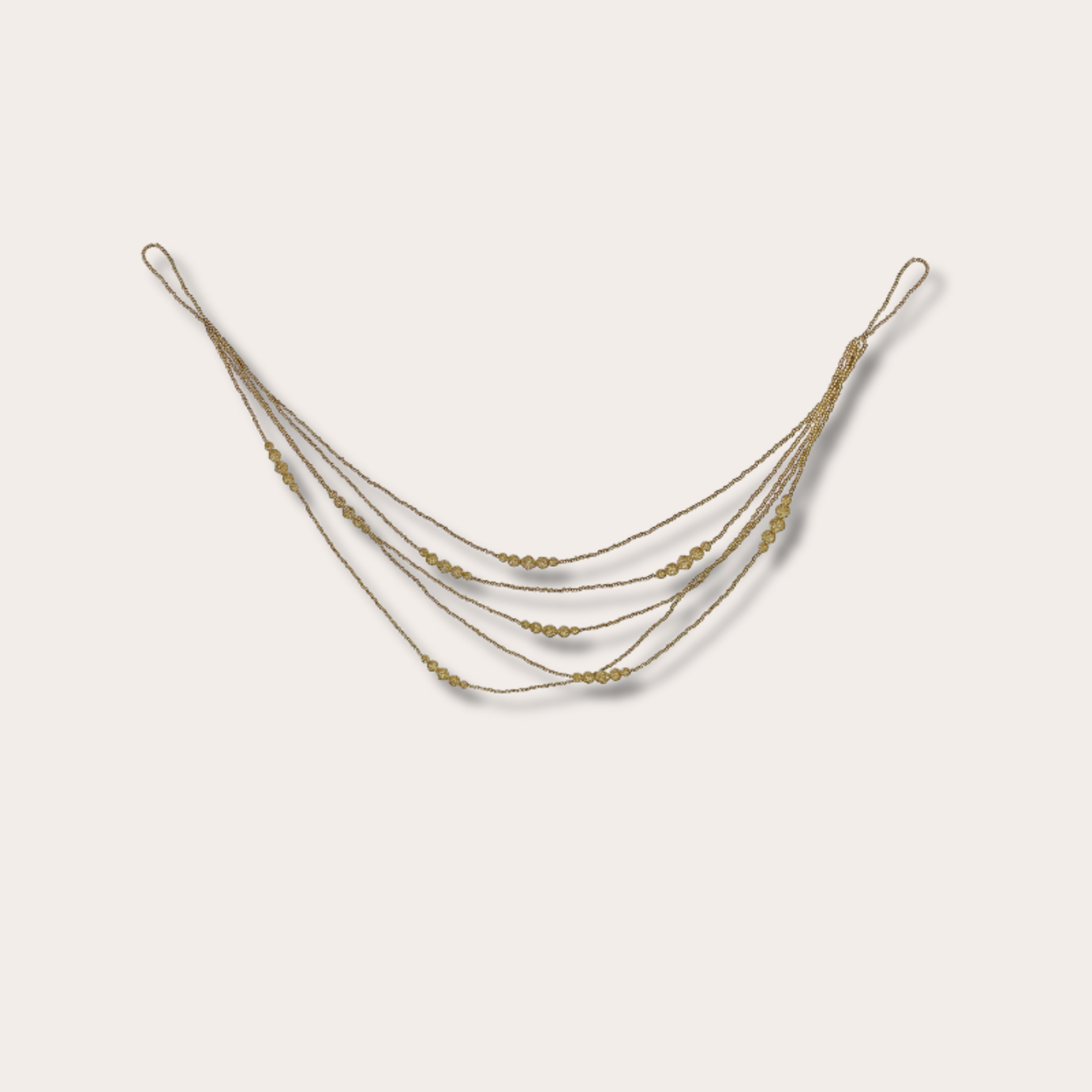 Guirlande - Beads - Goud