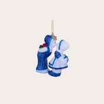 Vondels Ornament – Kussend stel - Delftsblauw Vondels Ornament – Kussend stel - Delftsblauw