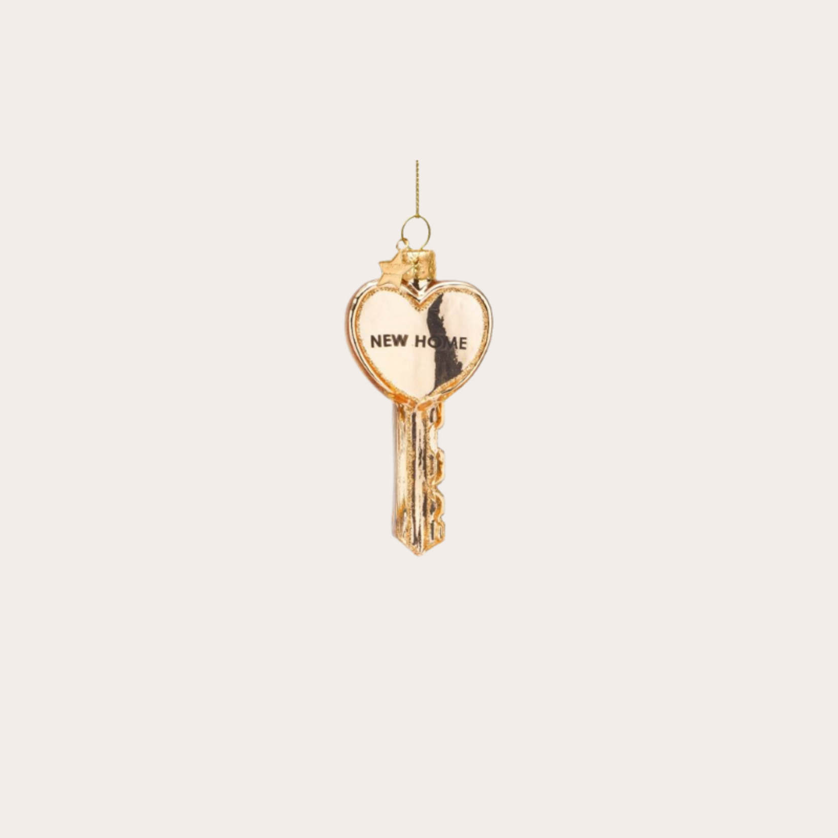 Vondels Ornament – Sleutel - Goud