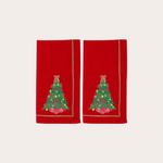 Vondels Servet – Kerstboom rood (2 stuks) Vondels Servet – Kerstboom rood (2 stuks)