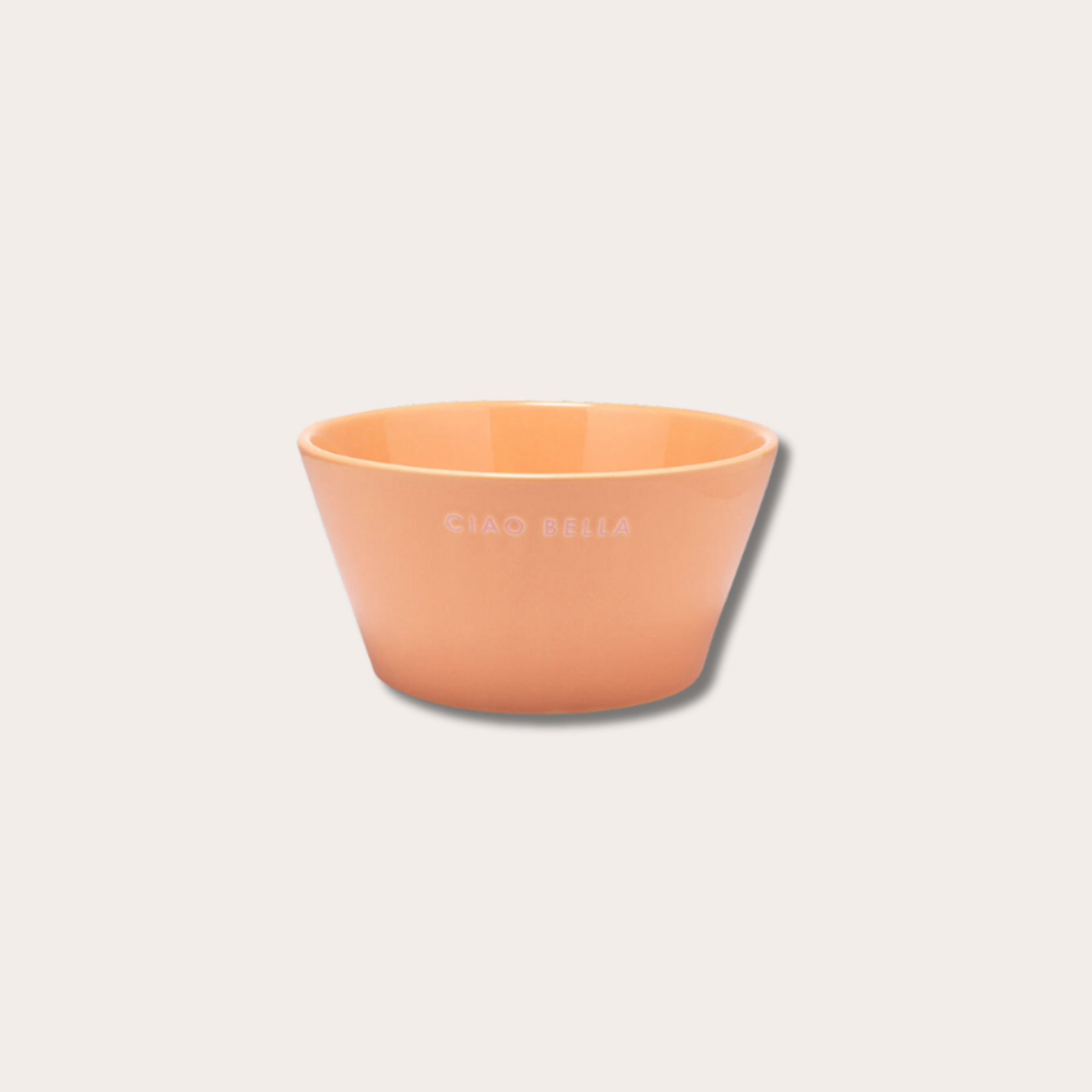 Vondels Ceramic bowl - Ciao bella - Orange