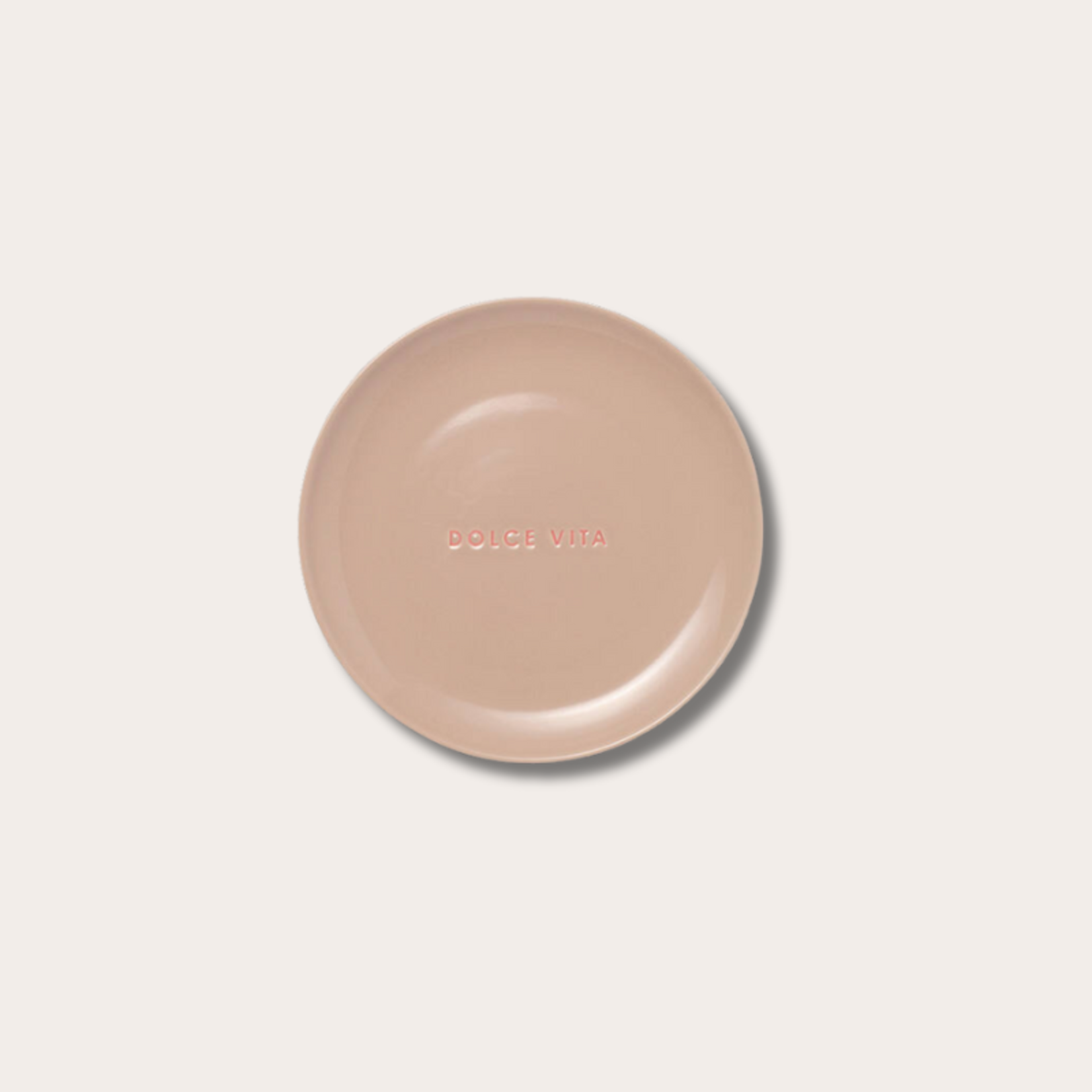Vondels Cake Plate - Dolce vita  - Beige