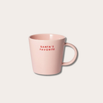 Vondels Tea mug - Santa's favorite - Roze Vondels Tea mug - Santa's favorite - Roze