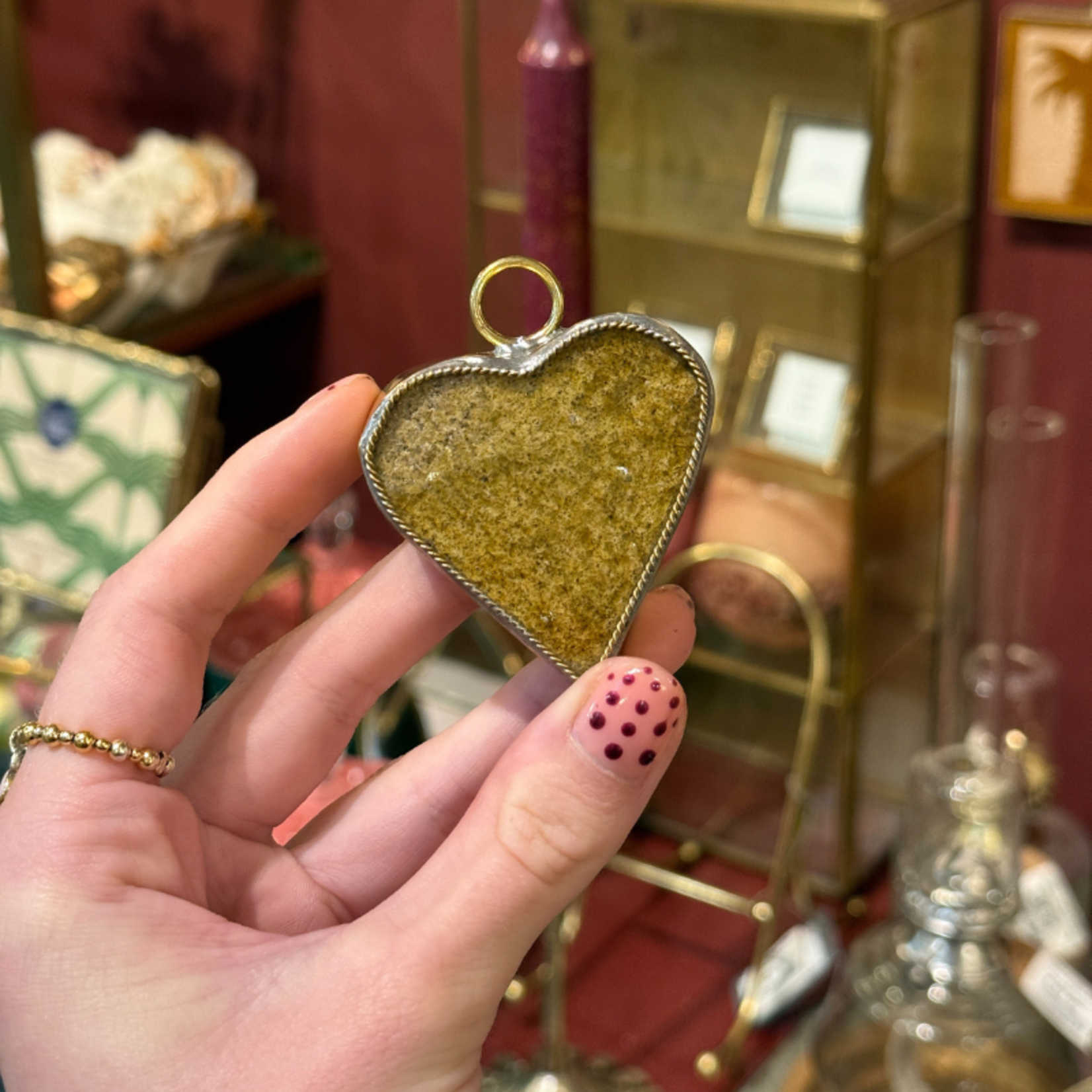 Zelliges tegel - Hartje - Okergeel XS