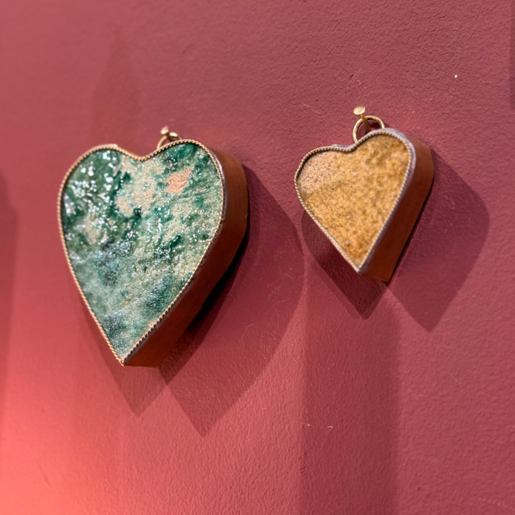 Zelliges tegel - Hartje - Okergeel XS