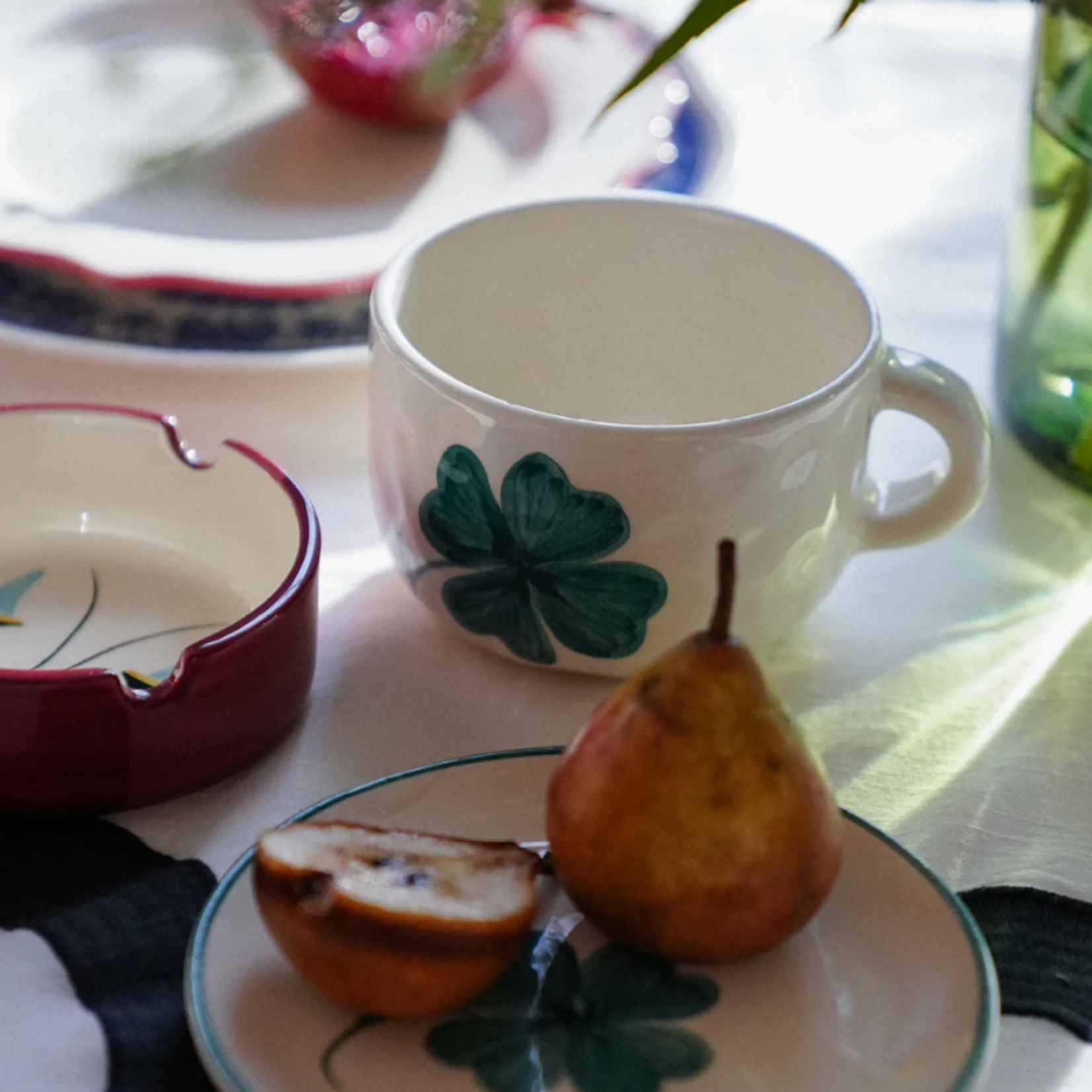 Anna+Nina Anna+nina - Shamrock Cappucino Mug