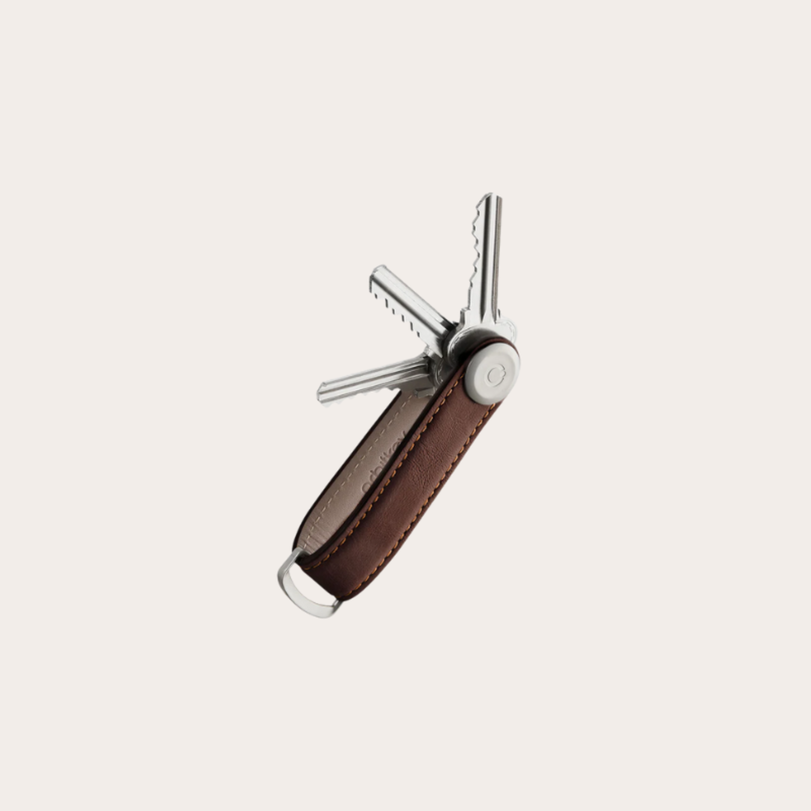 Orbitkey Sleutelhanger - Leather Espresso