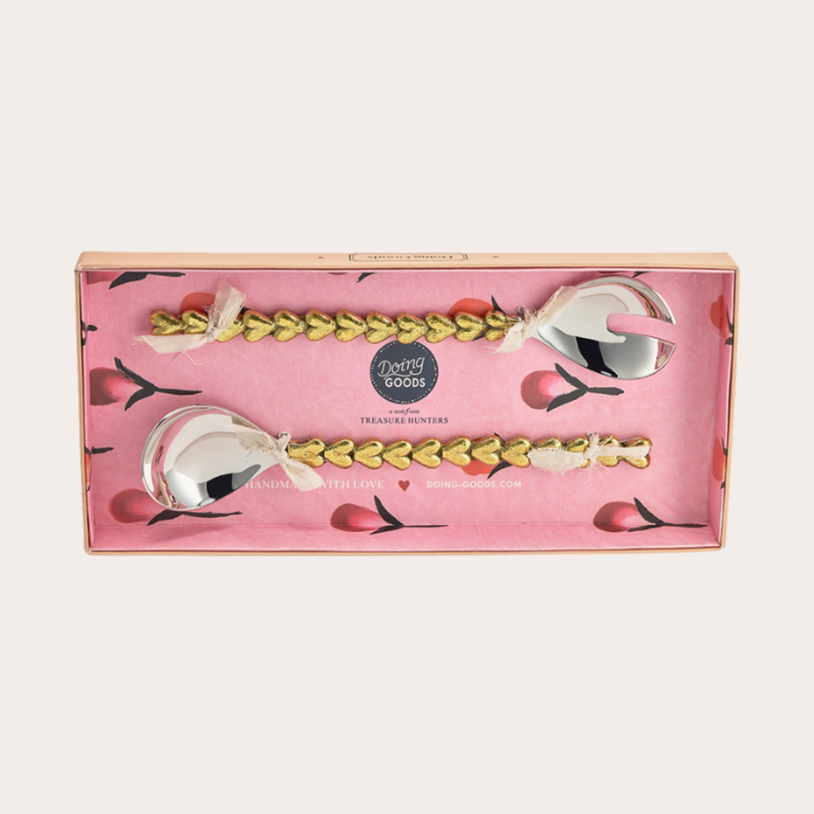 Doing Goods Doing Goods - Holly Heart - Salade couvert set