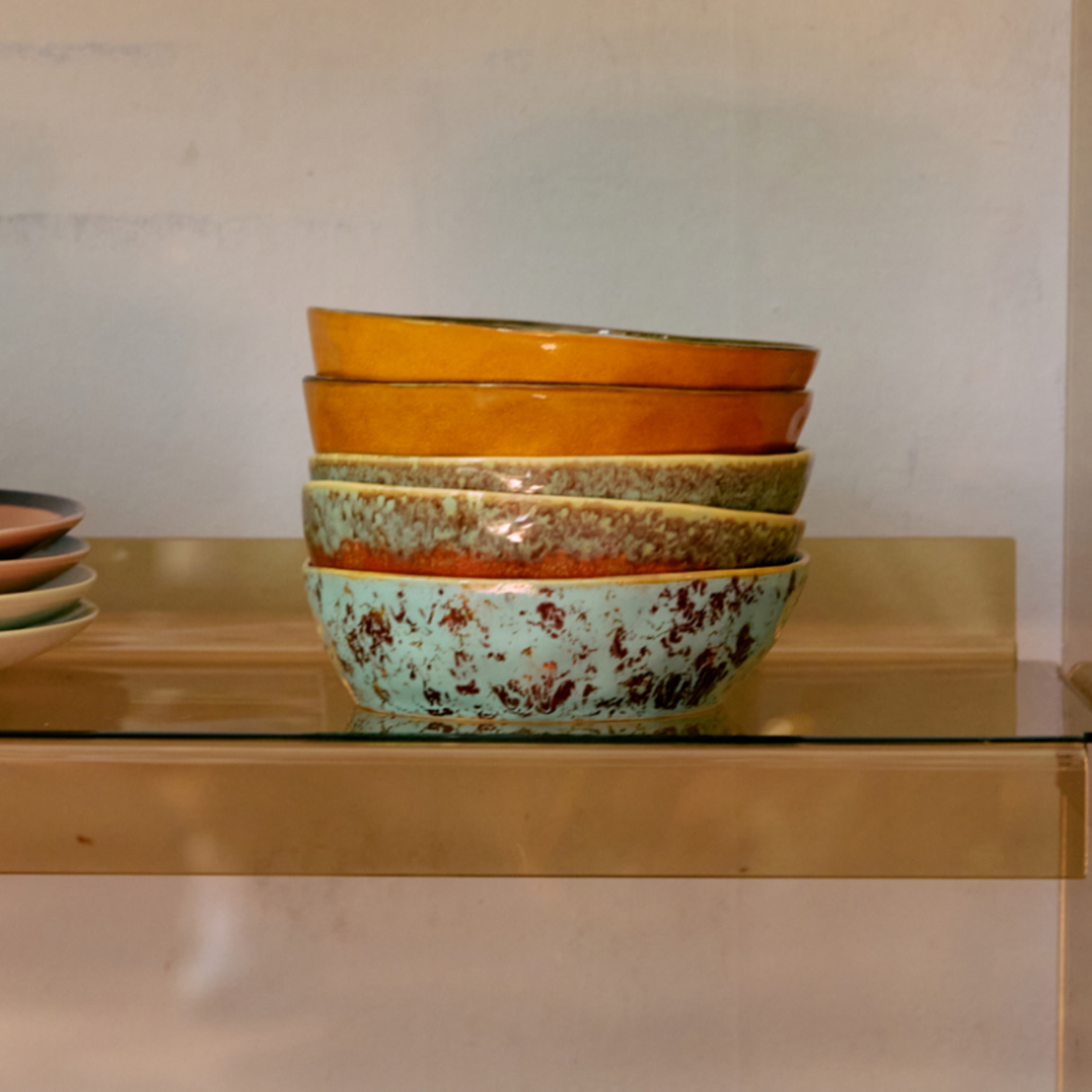 HKliving HKliving - Pasta bowl - Patina