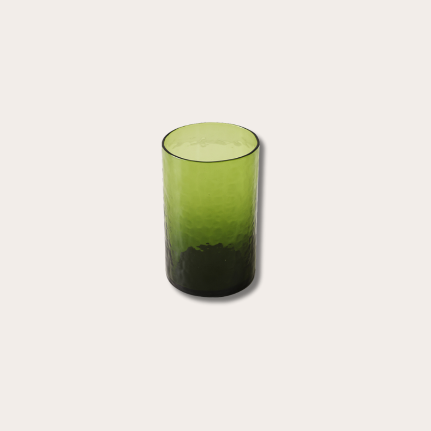 HKliving HKliving - Tube high glass - Olive