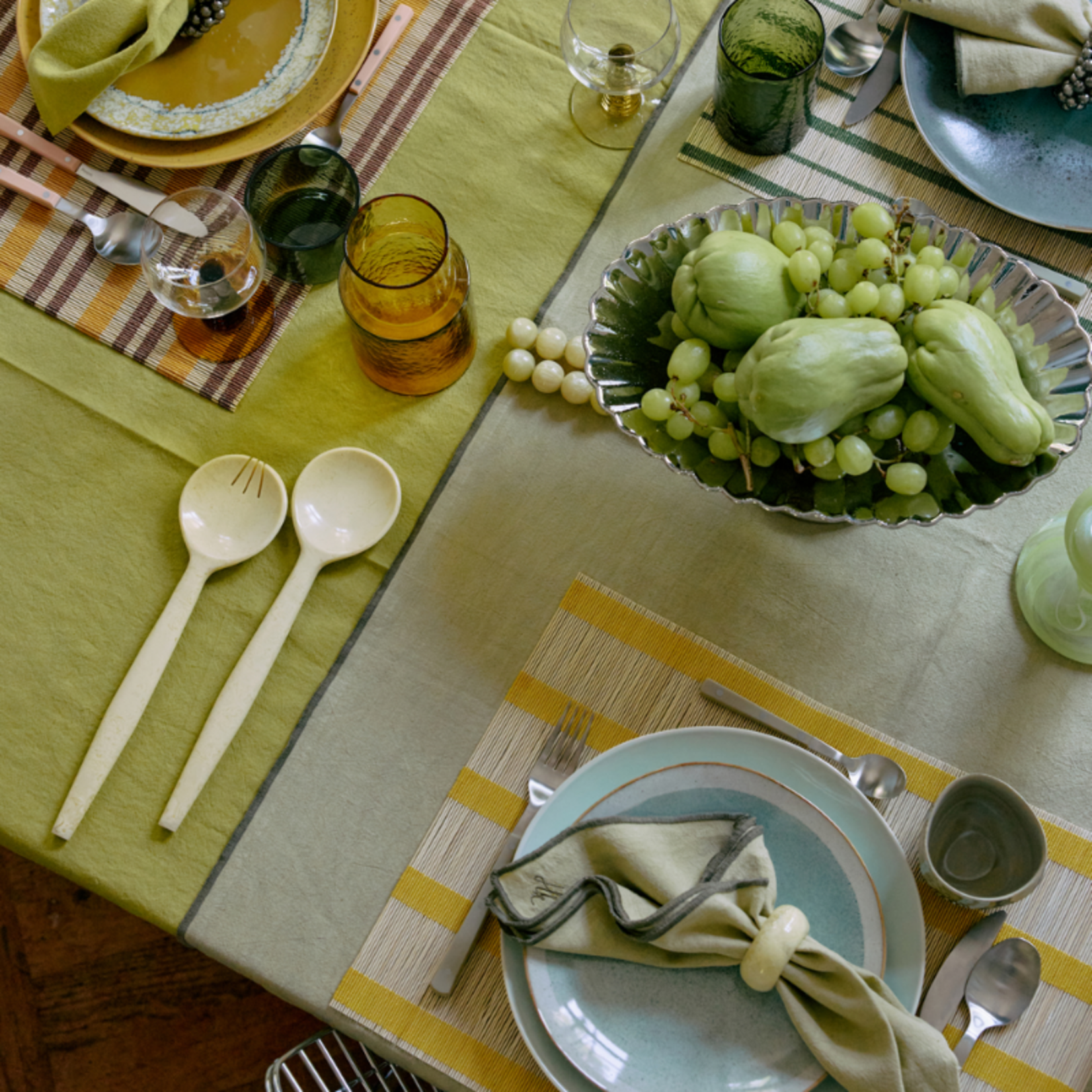 HKliving HKliving - Salad cutlery - Vanilla