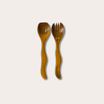 HKliving HKliving - Salad cutlery - Ochre
