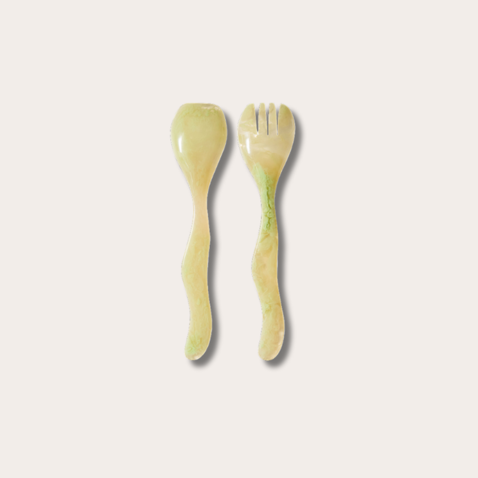 HKliving HKliving - Salad cutlery - Mist green