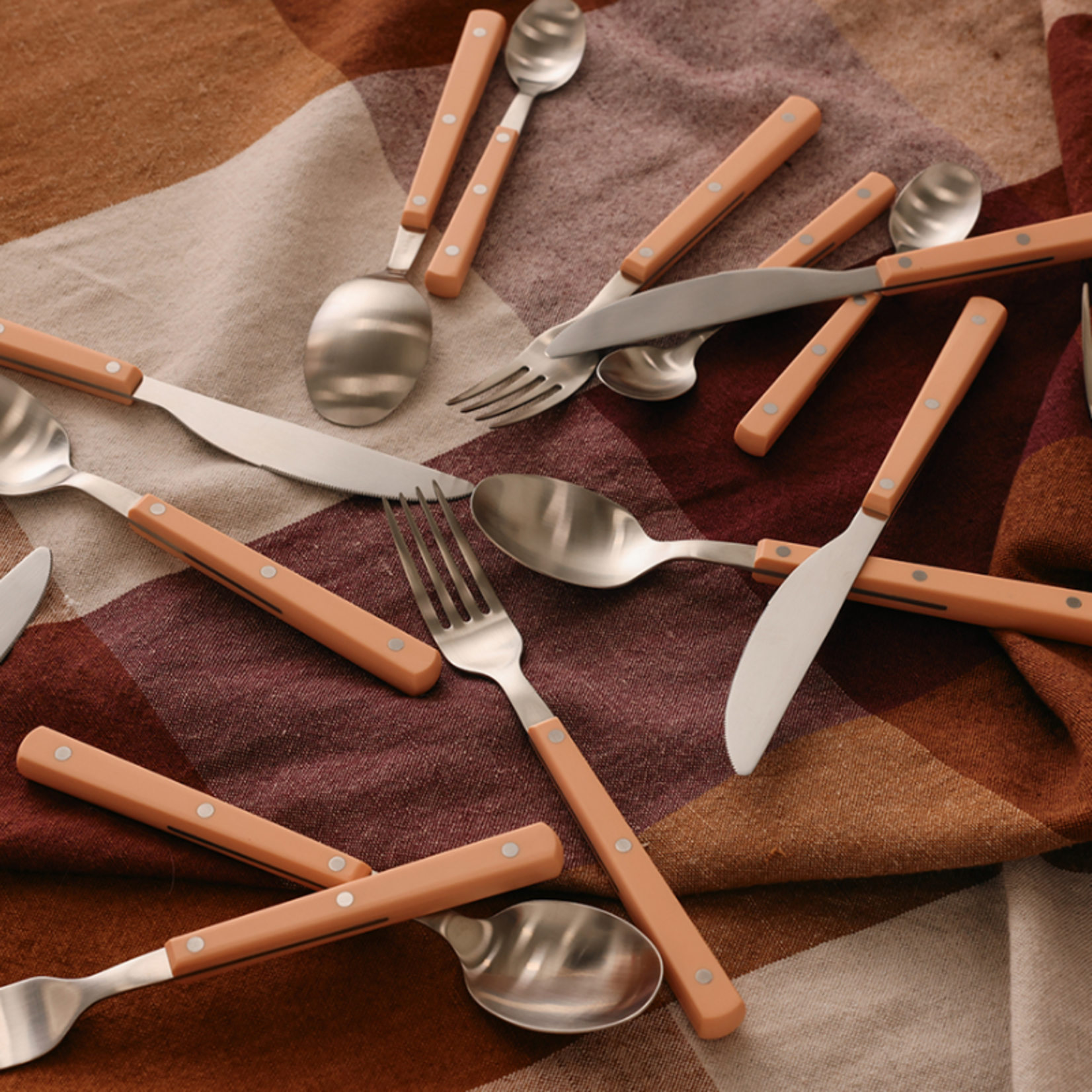 HKliving HKliving - Cutlery - Peach (set of 16)