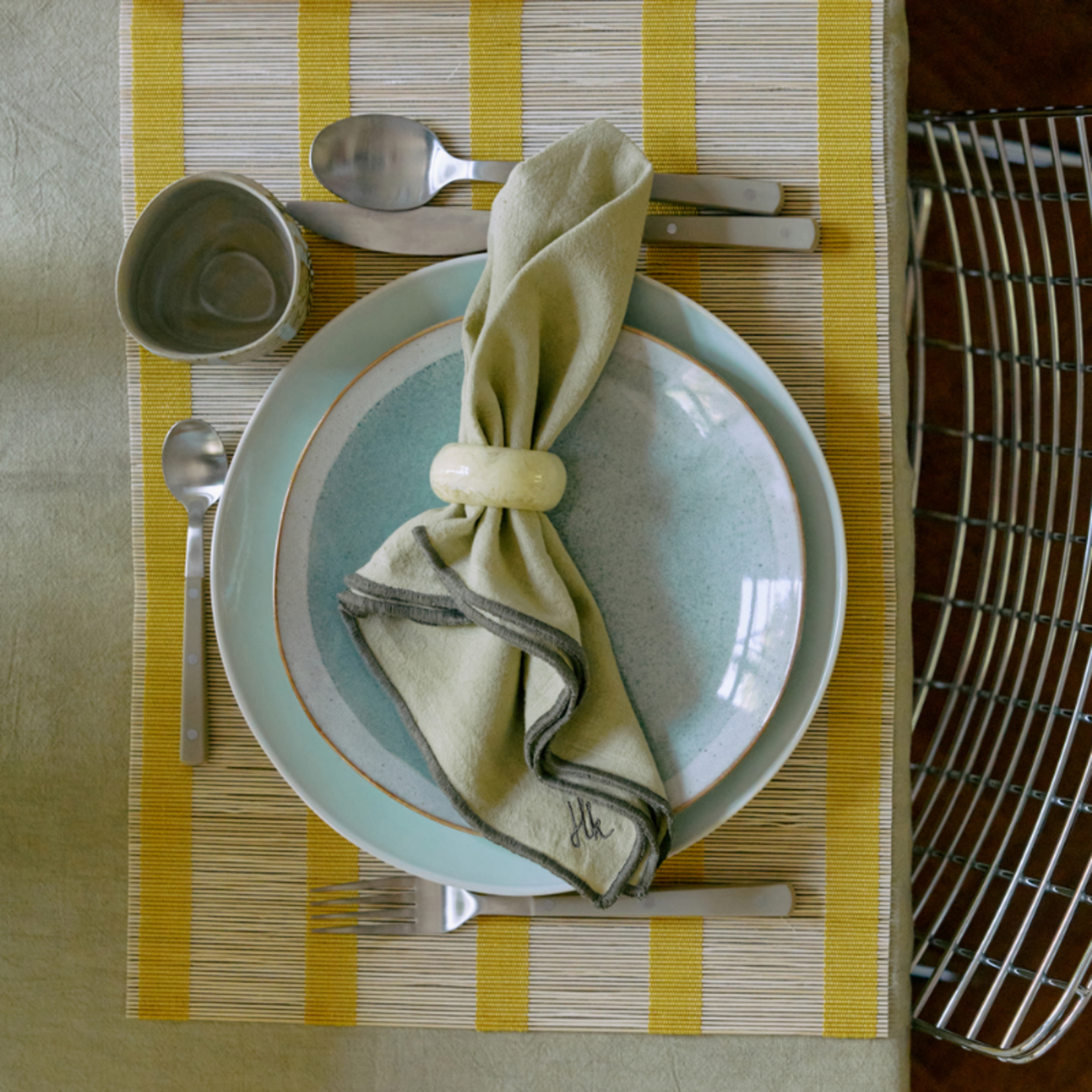 HKliving HKliving - Ease napkins - Dune (set of 2)