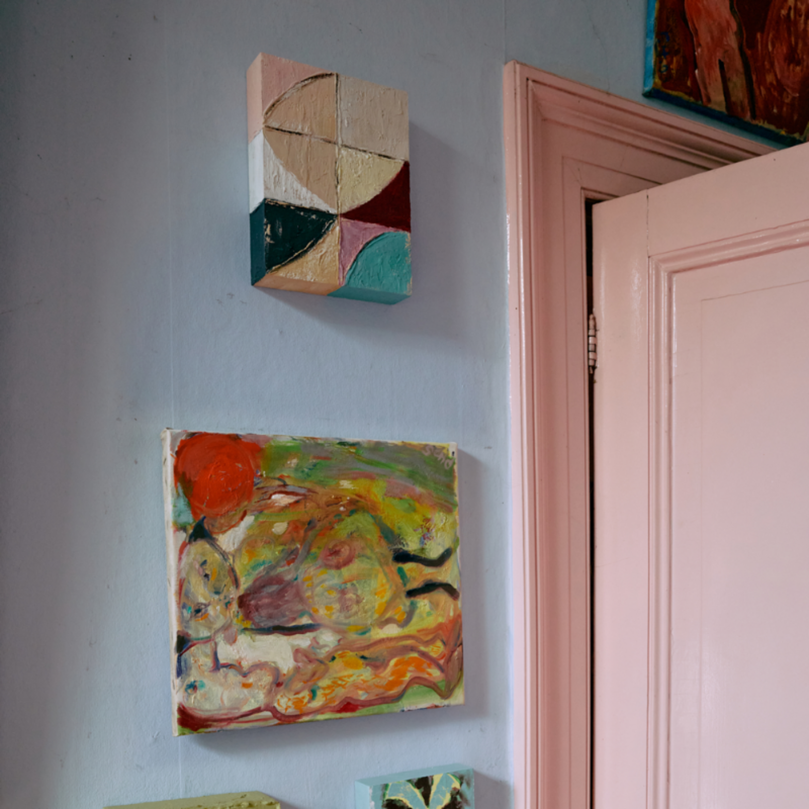 HKliving HKliving - Wanddecoratie - Pocket exhibit - Palette