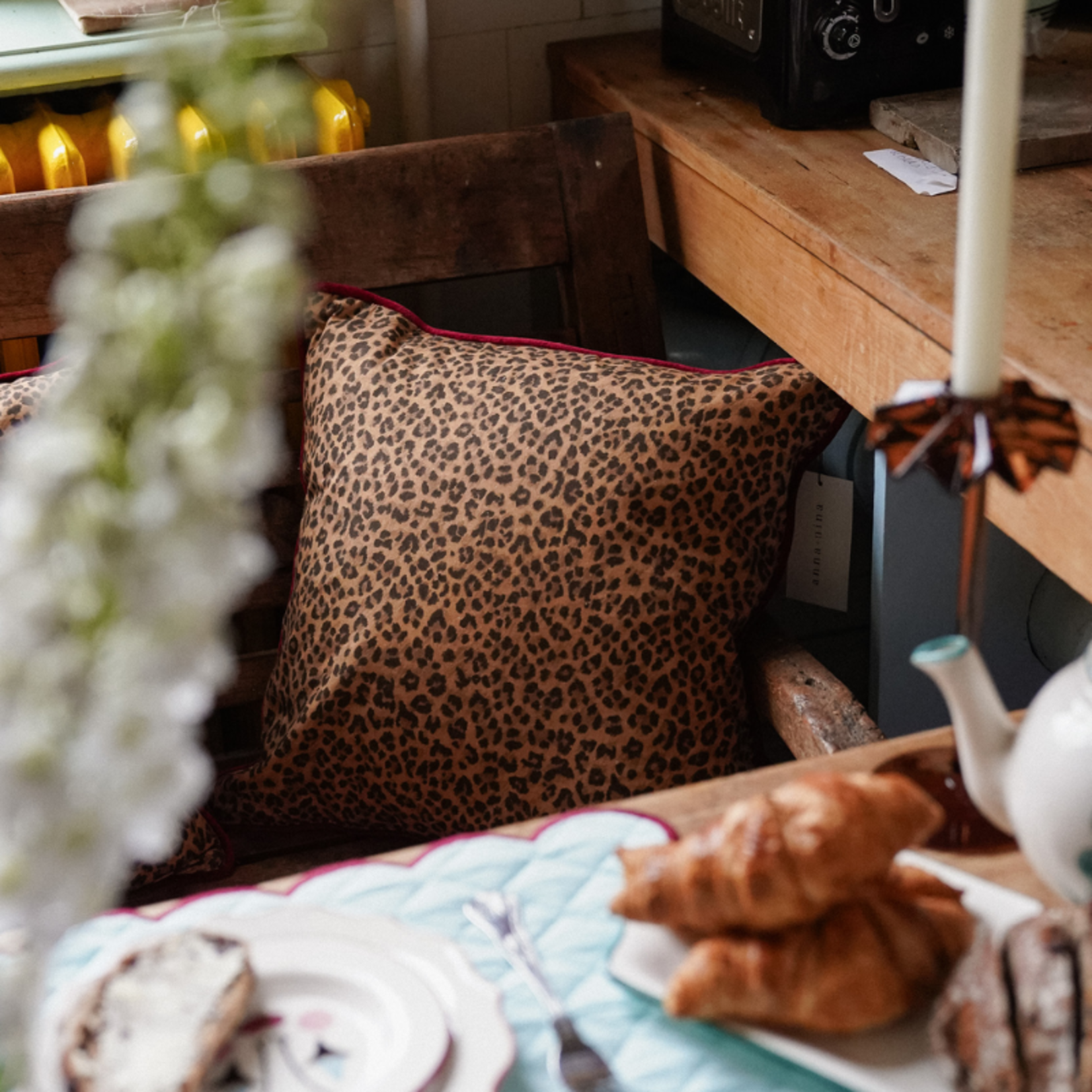 Anna+Nina Anna+Nina - Kussen panter