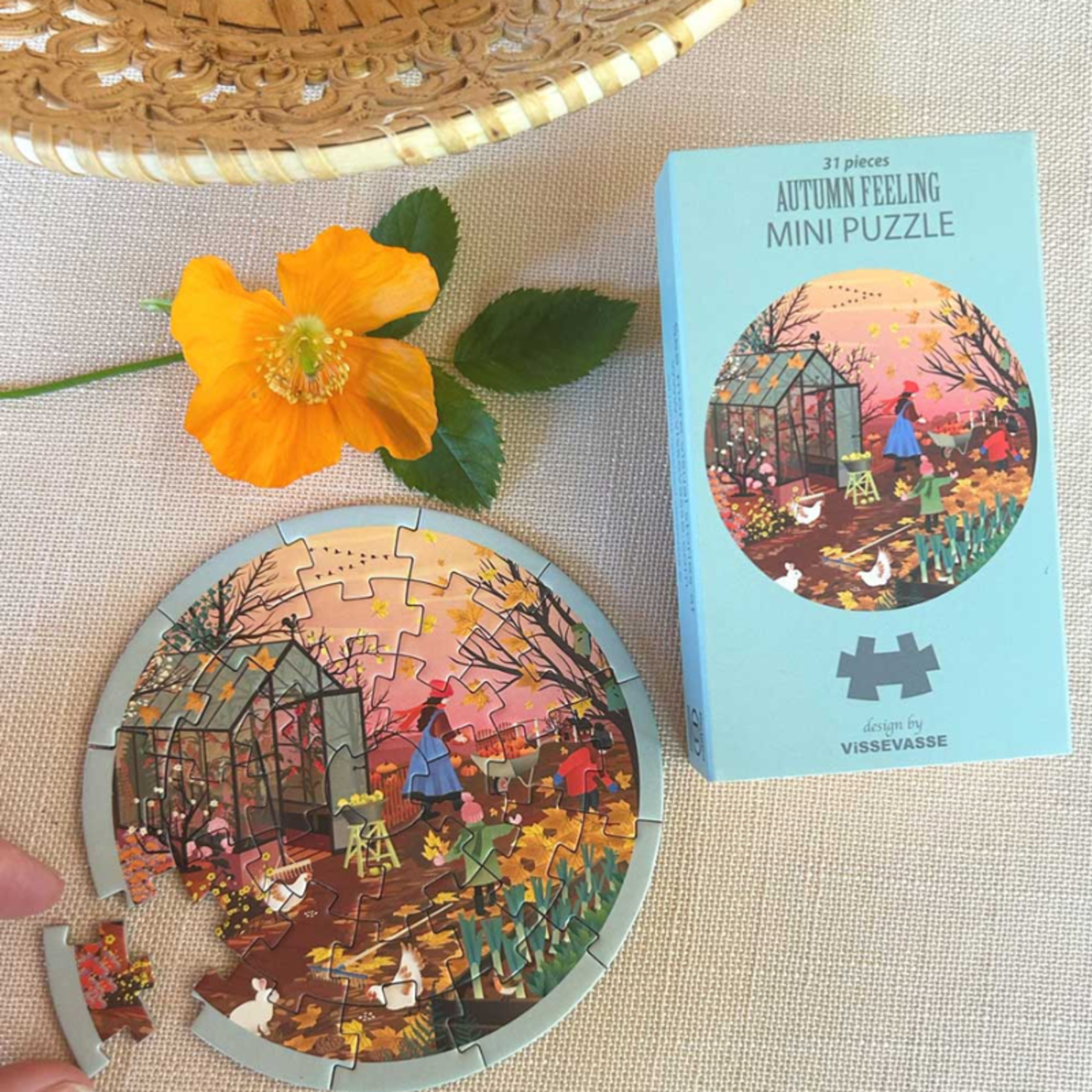 Mini puzzel - autumn feeling