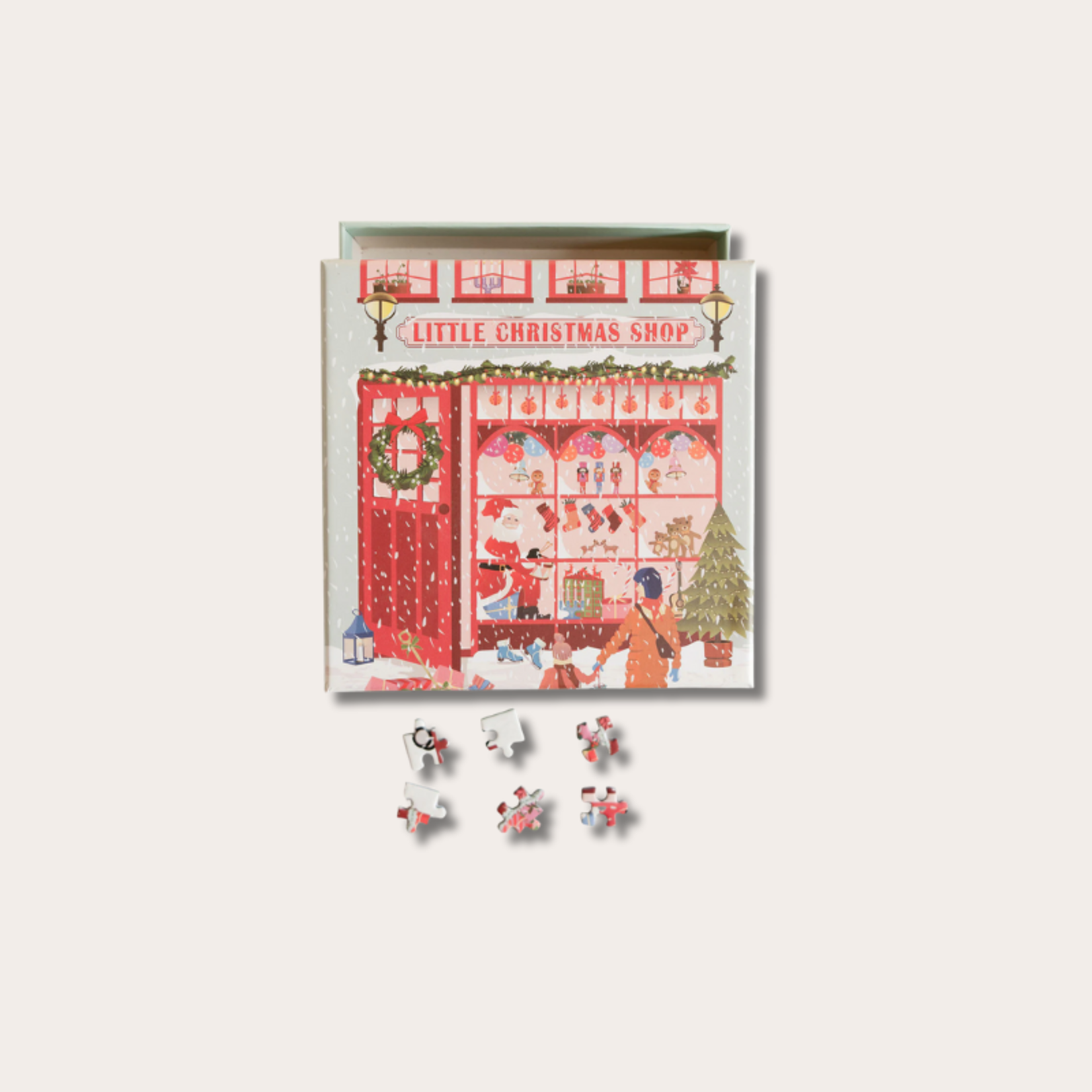Puzzel - Little christmas shop