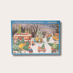 Advent puzzel - Christmas trees & Snow flakes