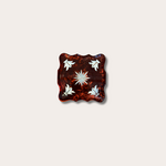 Dienblad spiegel Romeo - bordeaux S