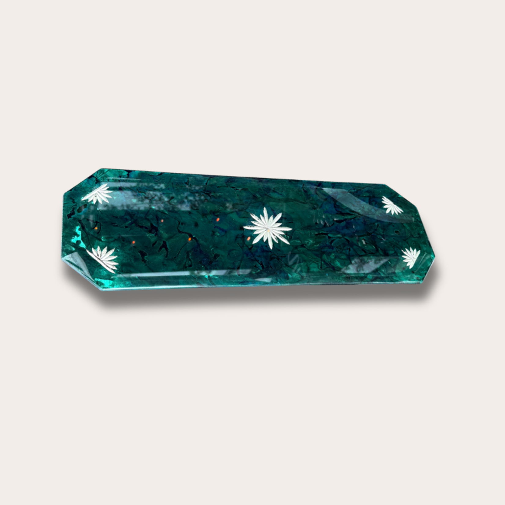 Dienblad spiegel Romeo - groen L