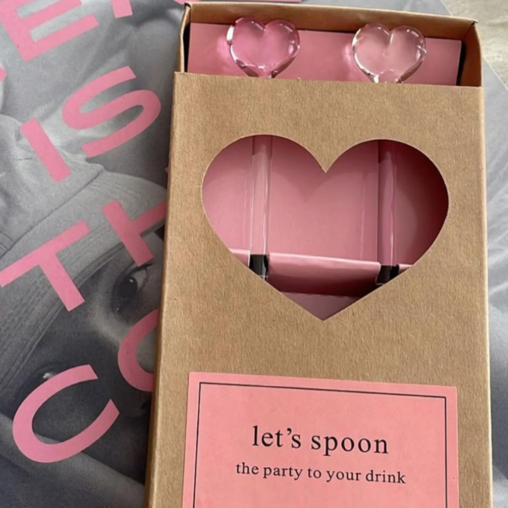 Lepelclub Heart spoons - set van 2
