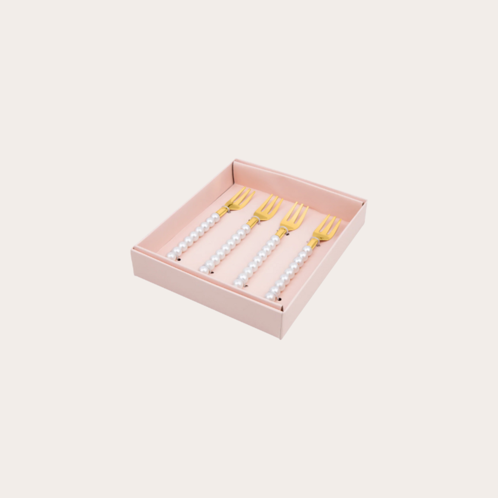 Lepelclub Pearl forks - set van 4