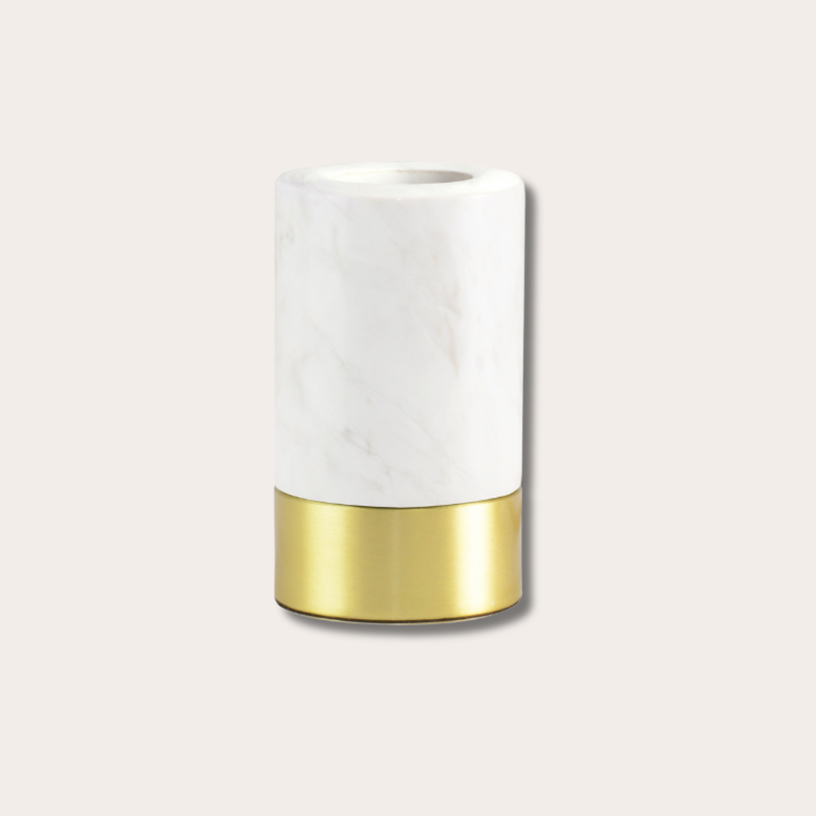 Lampenvoet - marmer, wit