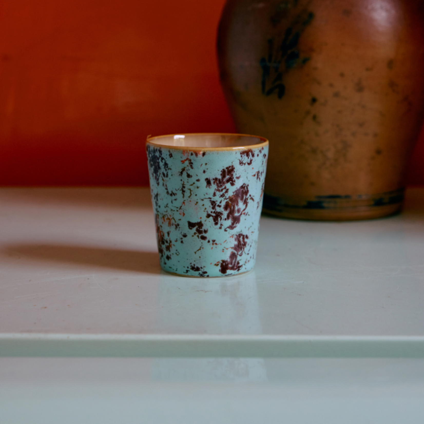 HKliving HKliving - Ristretto mug - Futurism - Patina