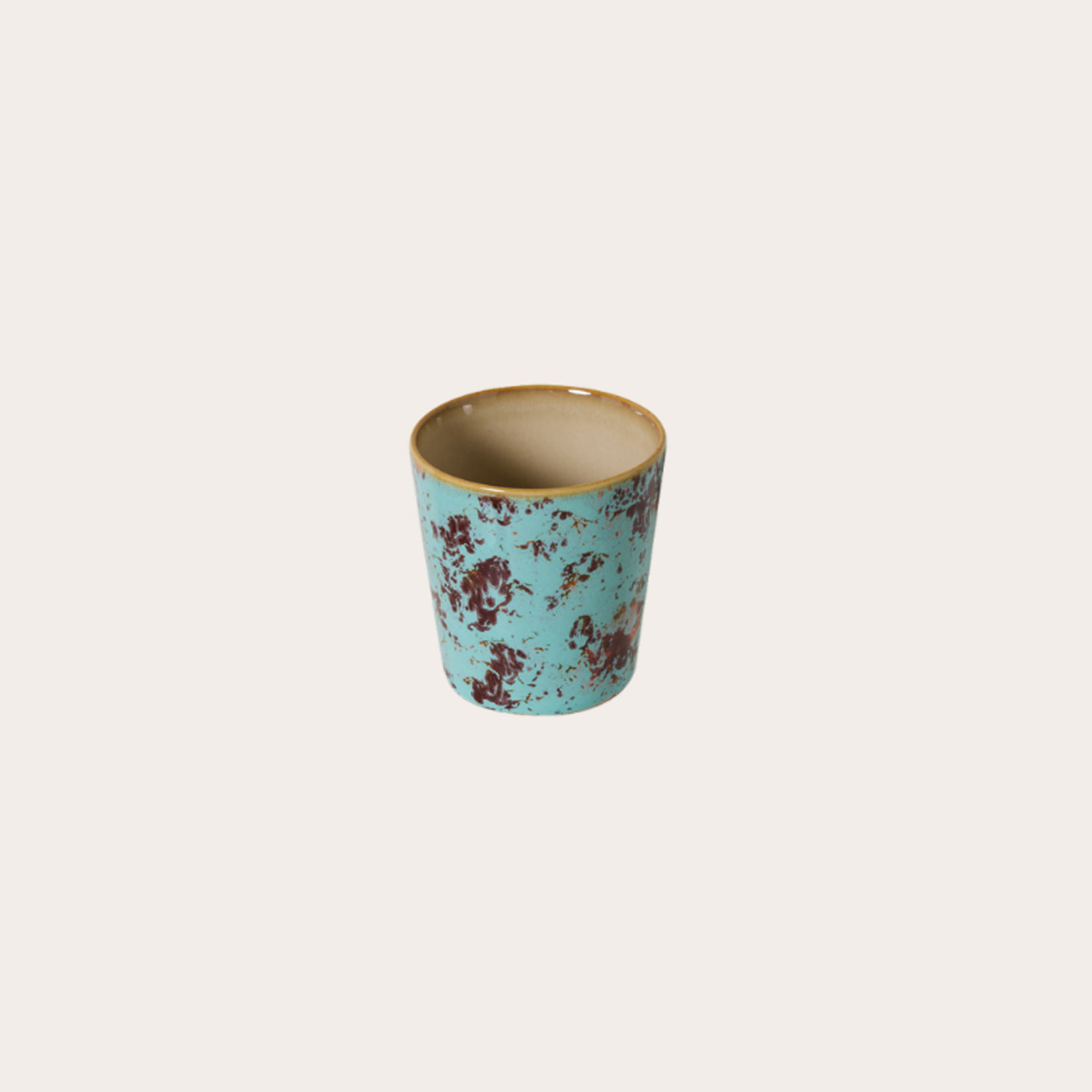 HKliving HKliving - Ristretto mug - Futurism - Umber