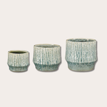 Potten - Lot blauw