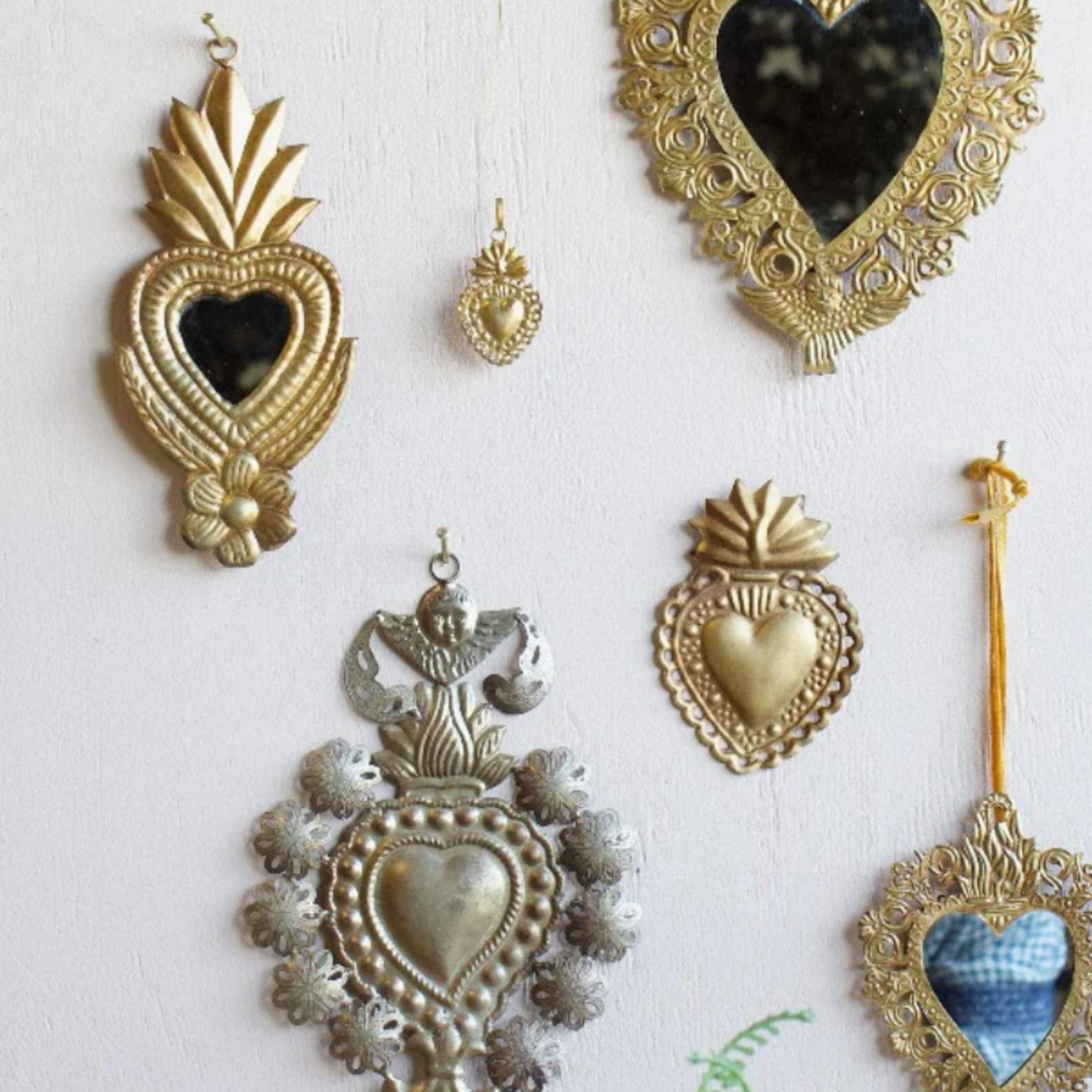 Hanger hartje - goud