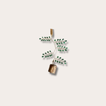 Hanger belletje goud/ groen