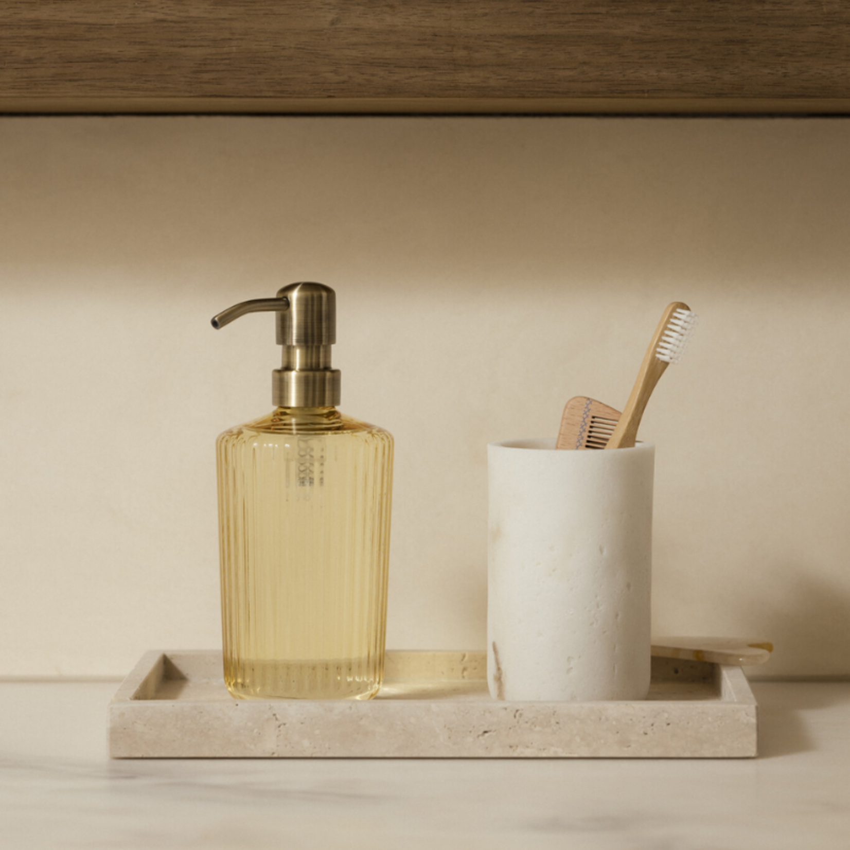 Handzeep pomp - geel